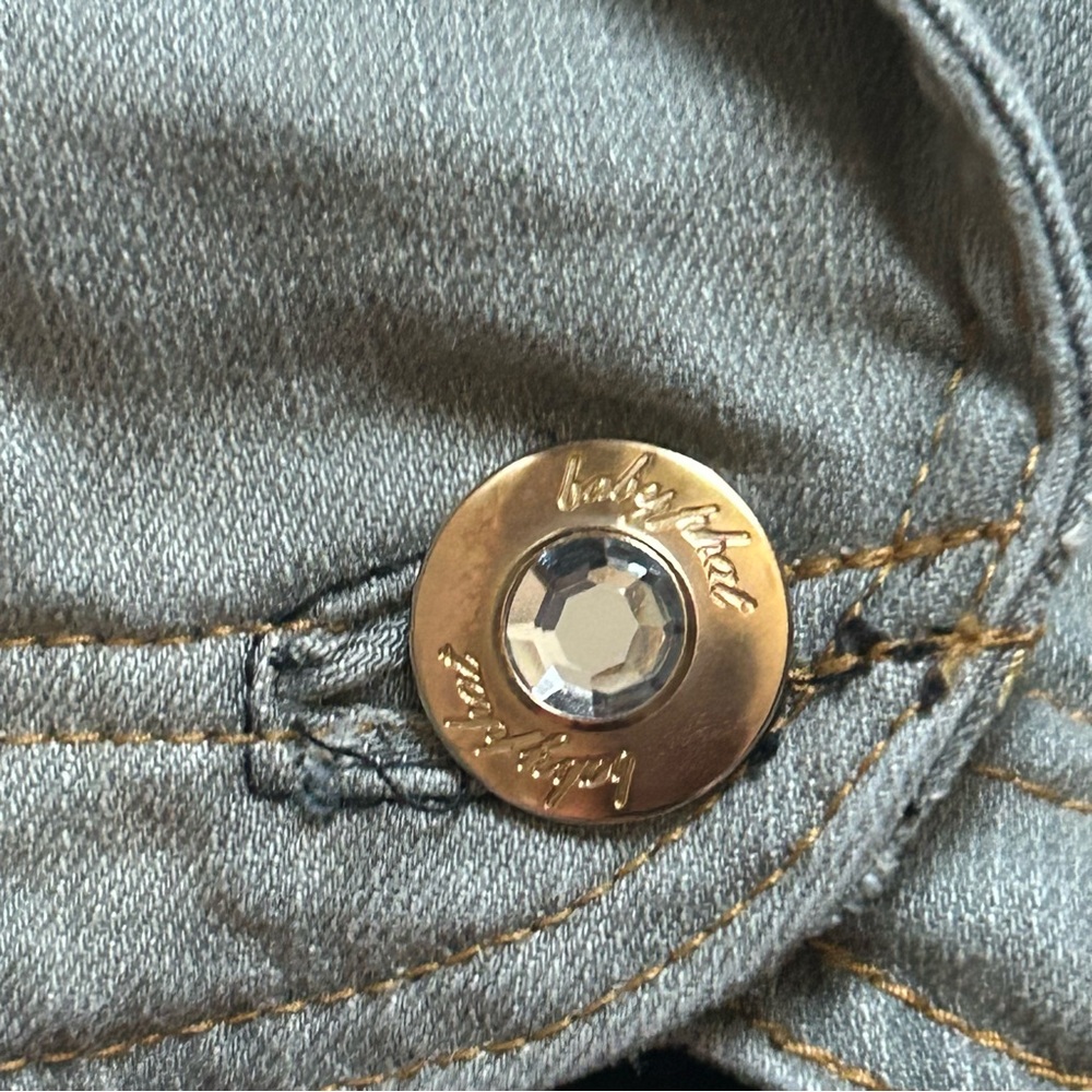 Baby Phat Grey Short denim vest - Picture 5 of 13